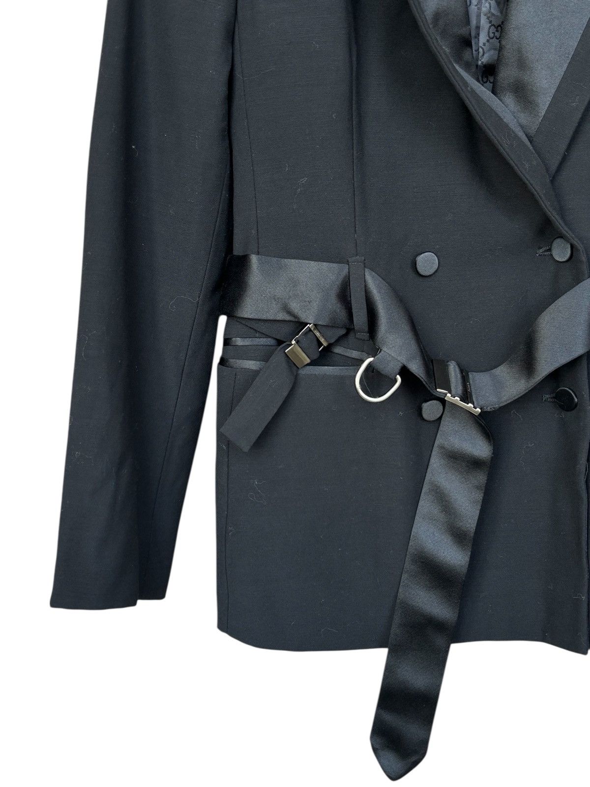 Gucci Gucci by Tom Ford Blazer Belt Jacket Size S / US 4 / IT 40 - 5 Thumbnail
