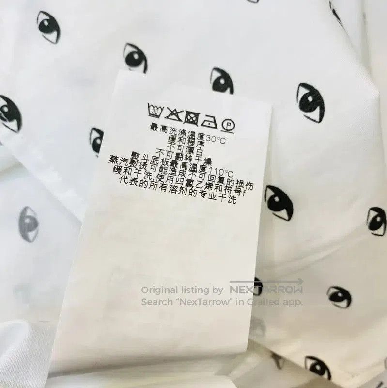 Kenzo KENZO Women's Eye Print Long Sleeve Shirt . Size S / US 4 / IT 40 - 6 Thumbnail