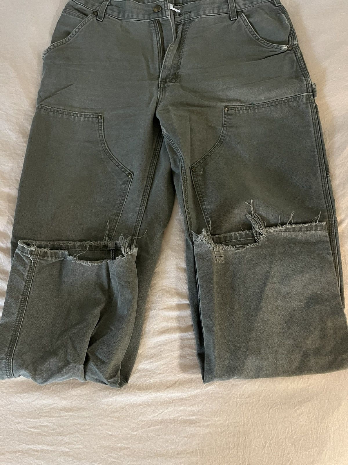 Carhartt Vintage Carhartt Work Pants Size US 34 / EU 50 - 2 Thumbnail