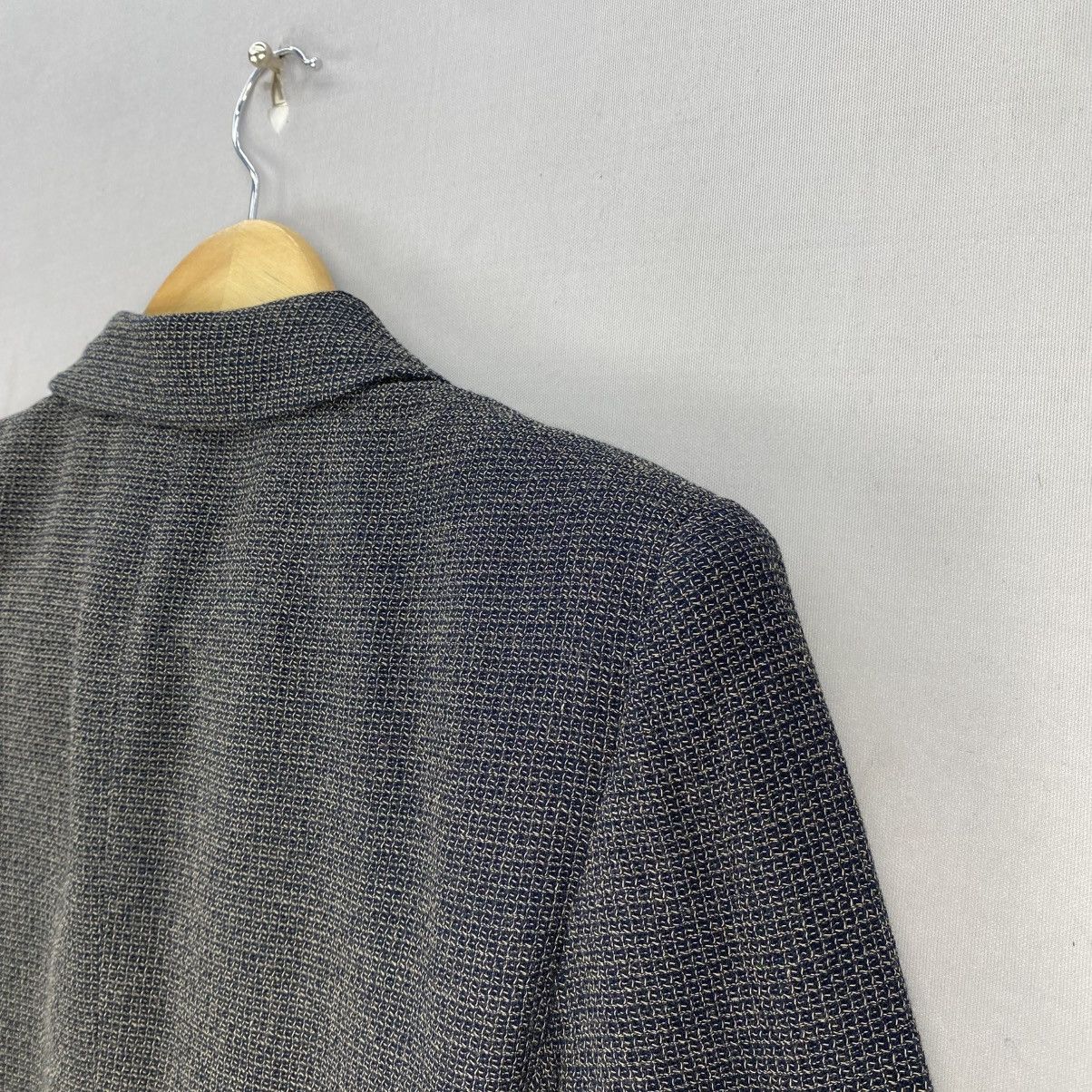 Vintage Jones New York Vintage Charcoal Formal Blazer-Boxy Fit Size XS / US 0-2 / IT 36-38 - 5 Thumbnail