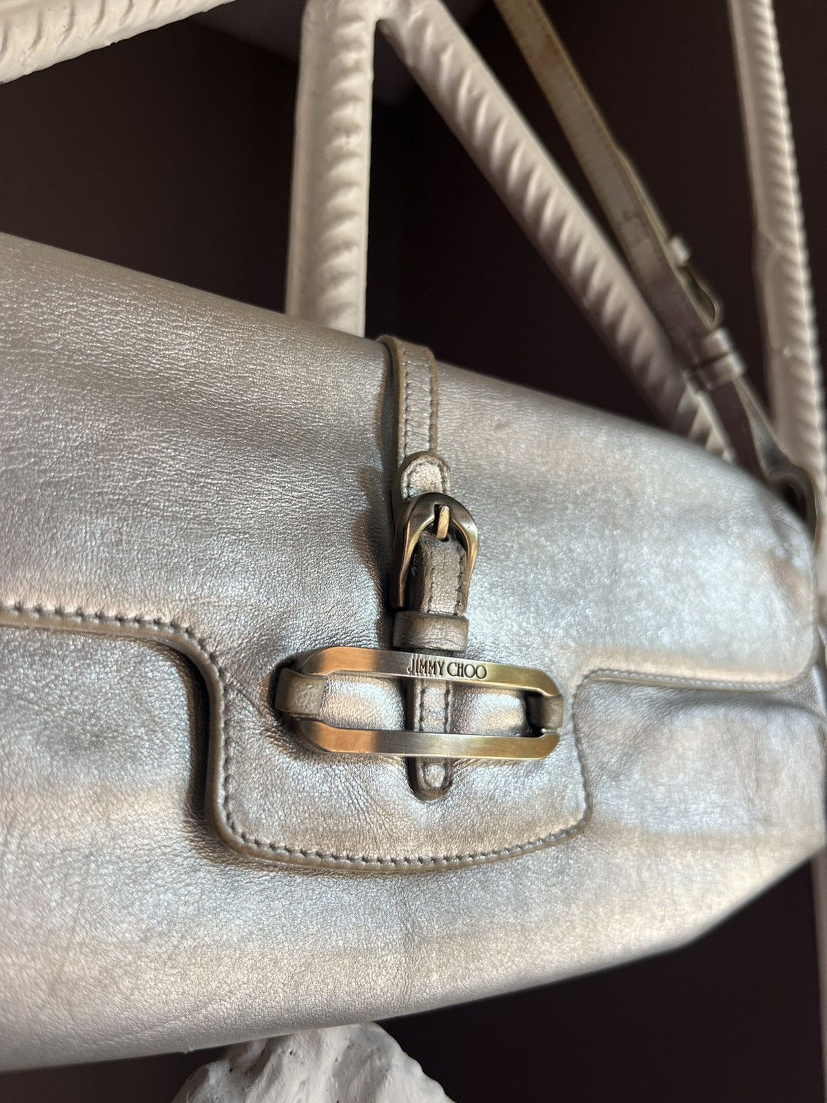 Jimmy Choo Vintage Jimmy Choo Glamour Silver Mini Bag Size ONE SIZE - 2 Thumbnail