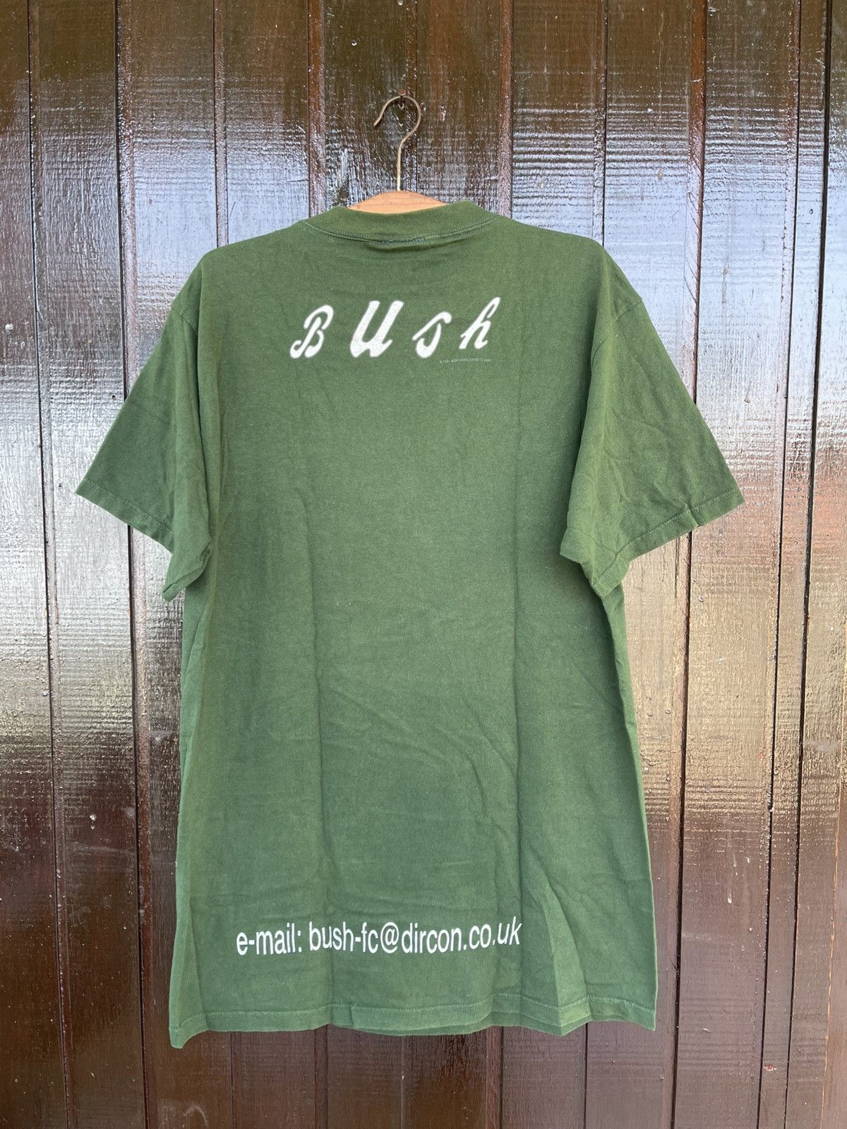 Vintage Vintage 90s Bush band tee Size US L / EU 52-54 / 3 - 7 Thumbnail