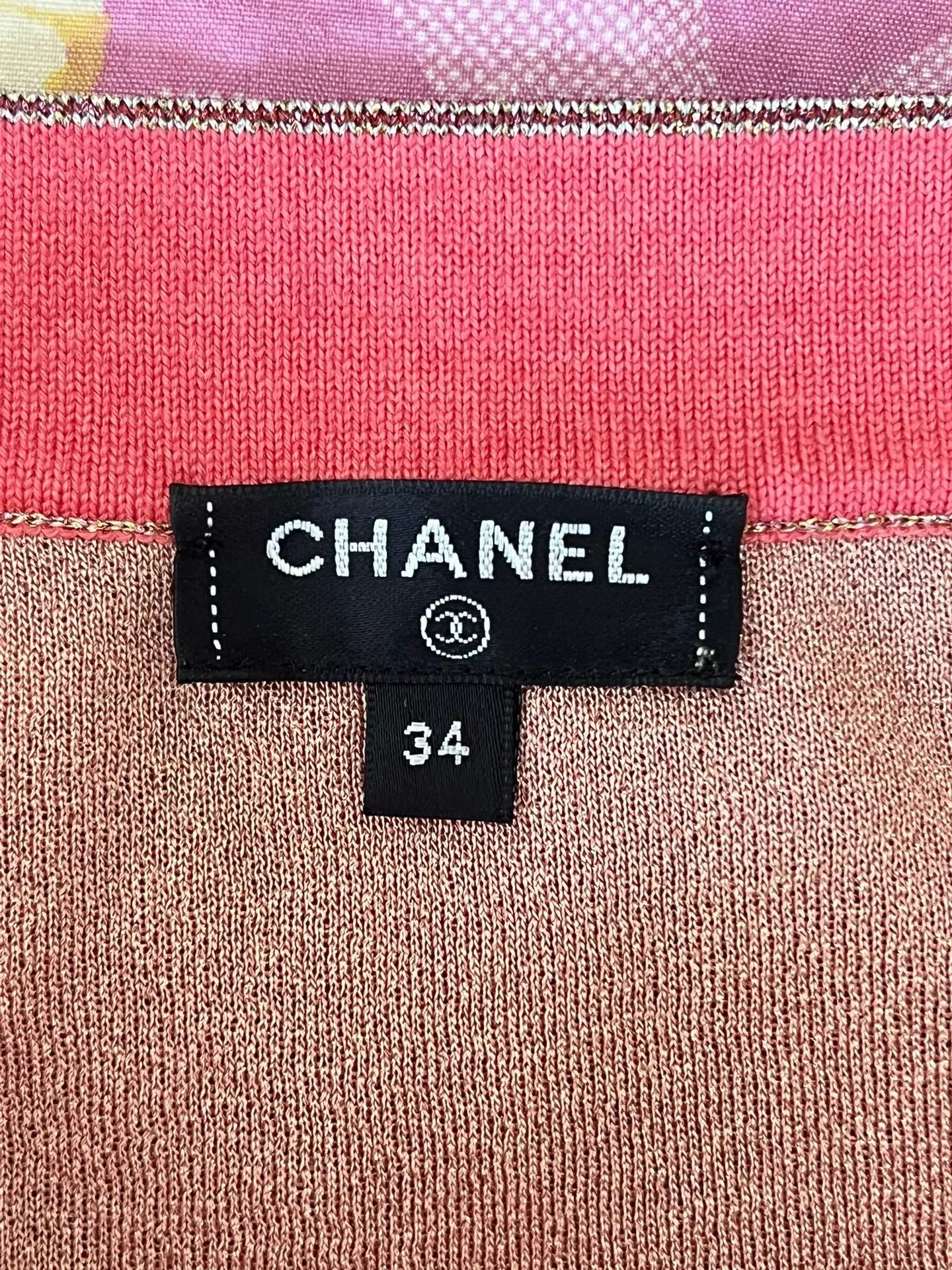 Chanel Chanel Camisole 34 Heavy Sequin Pearl Embroidery Size XS / US 0-2 / IT 36-38 - 7 Thumbnail