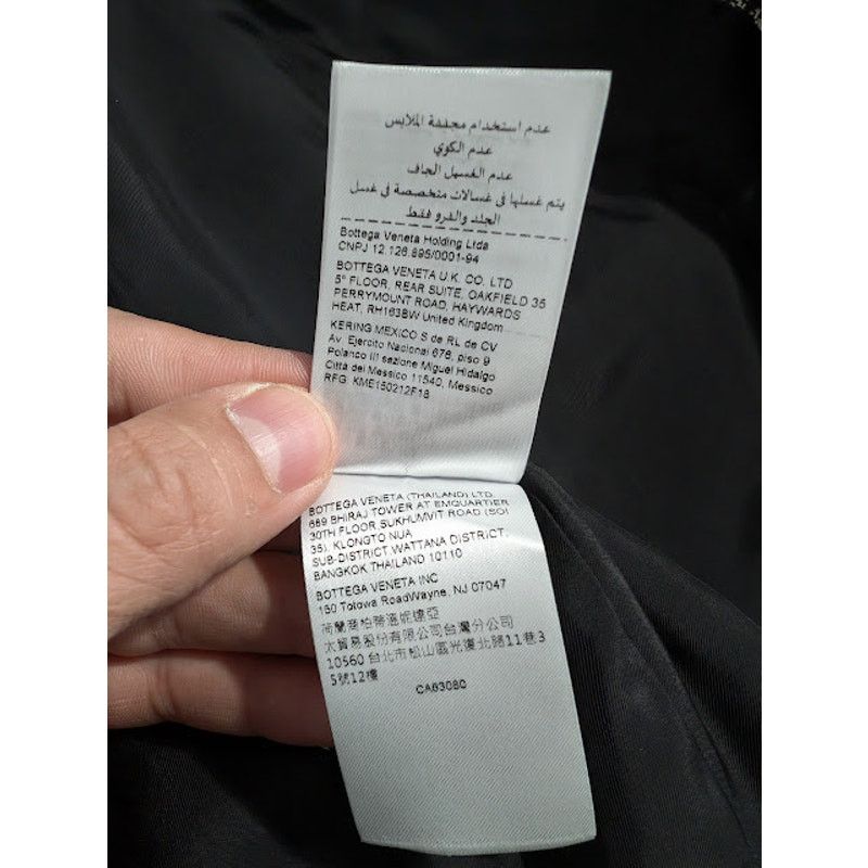 Bottega Veneta o1rshd1 Doucle Prince Of Wales Coat in White/Fondant/Camel Size US M / EU 48-50 / 2 - 22 Thumbnail