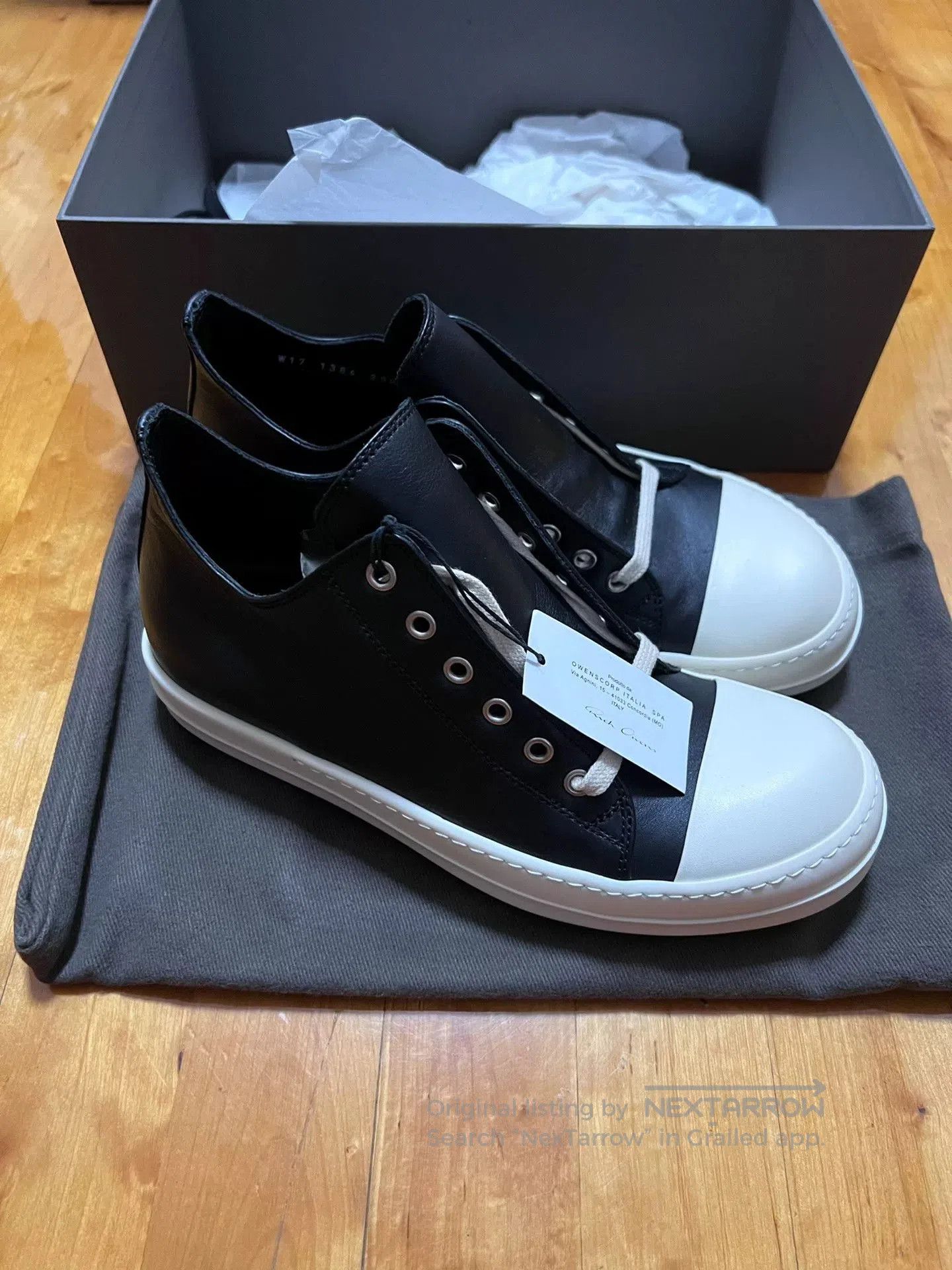 Rick Owens Rick Owens Low. Size US 7 / EU 40 - 4 Thumbnail