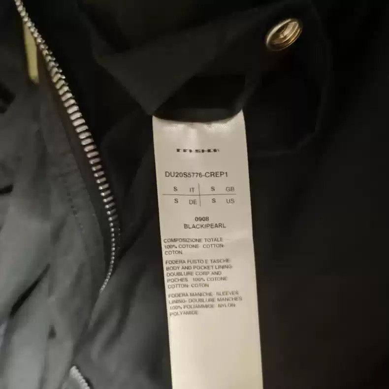 Rick Owens Rick Owens Double-line diagonal zipper back printed jacket- Size US S / EU 44-46 / 1 - 6 Thumbnail