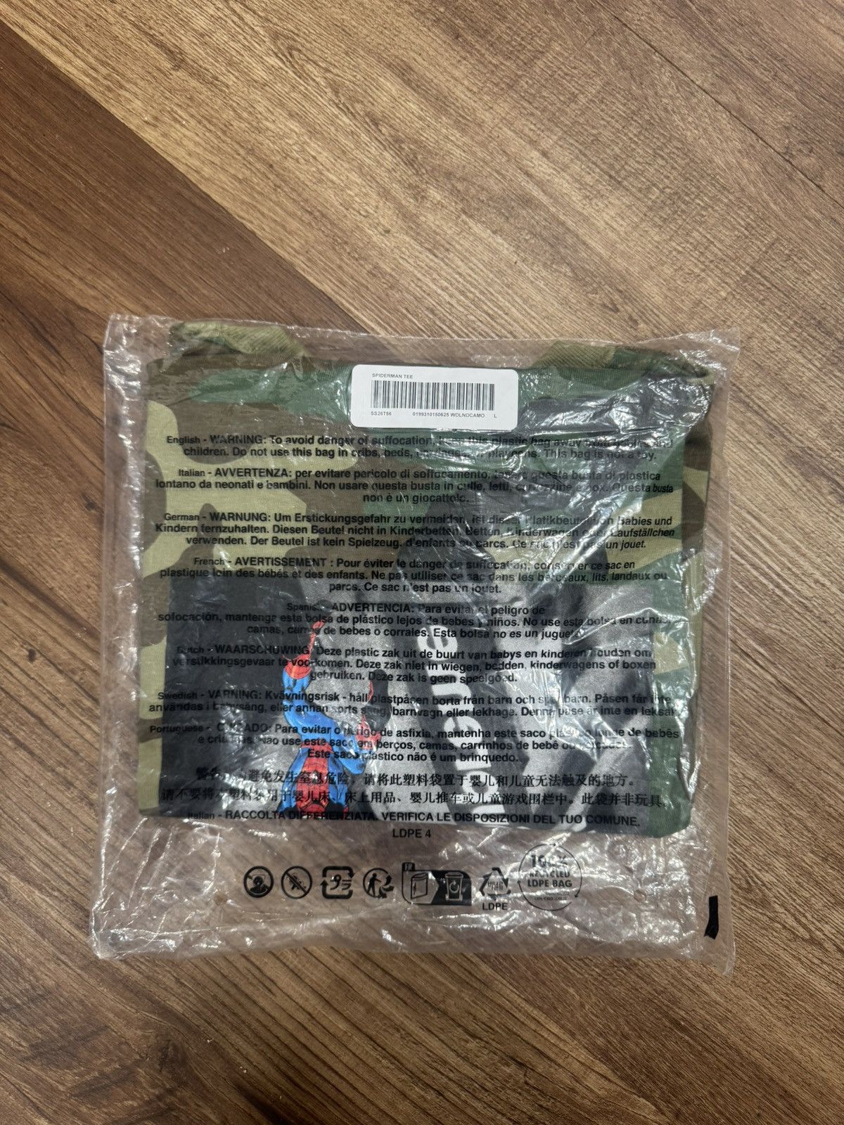 Supreme Supreme Spider-Man Tee Size US L / EU 52-54 / 3 - 4 Thumbnail