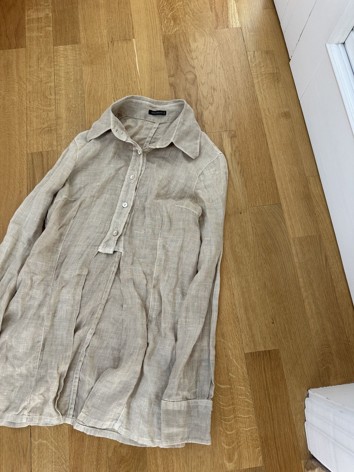 C.P. Company C.P Company Linen Button Shirt Size S / US 4 / IT 40 - 5 Thumbnail