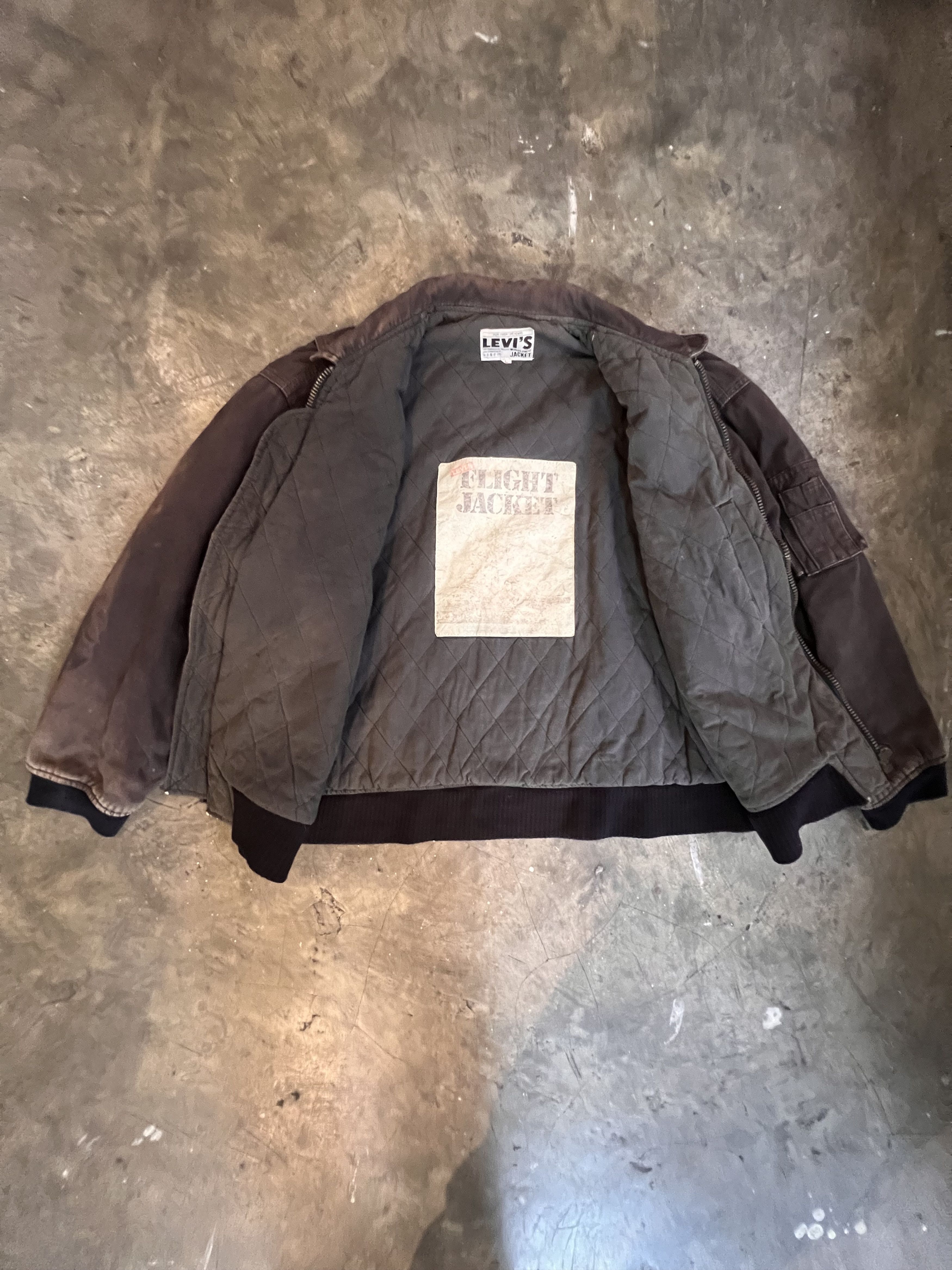 Levi's vintage levi’s bombers Flight Jacket Size US XL / EU 56 / 4 - 10 Thumbnail