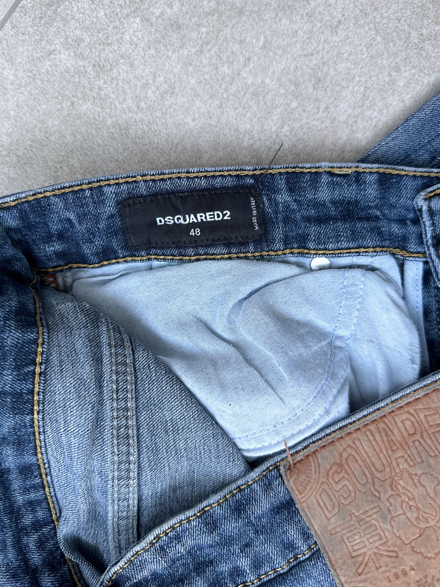 Dsquared2 Dsquared2 Blue Denim Pants Jeans Skinny Size US 32 / EU 48 - 7 Thumbnail