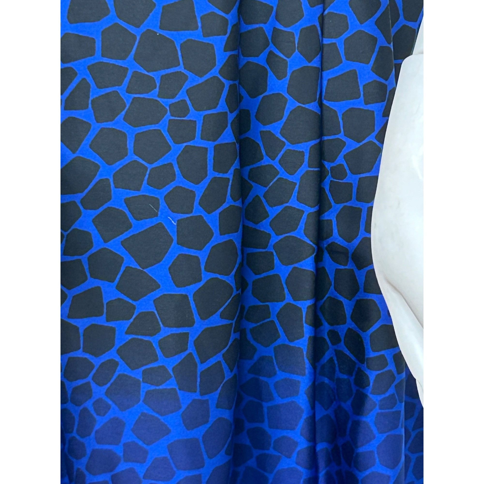 Ann Taylor Ann Taylor Loft Petites Dress 2P Blue Black Leopard Print Om Size XS / US 0-2 / IT 36-38 - 3 Thumbnail