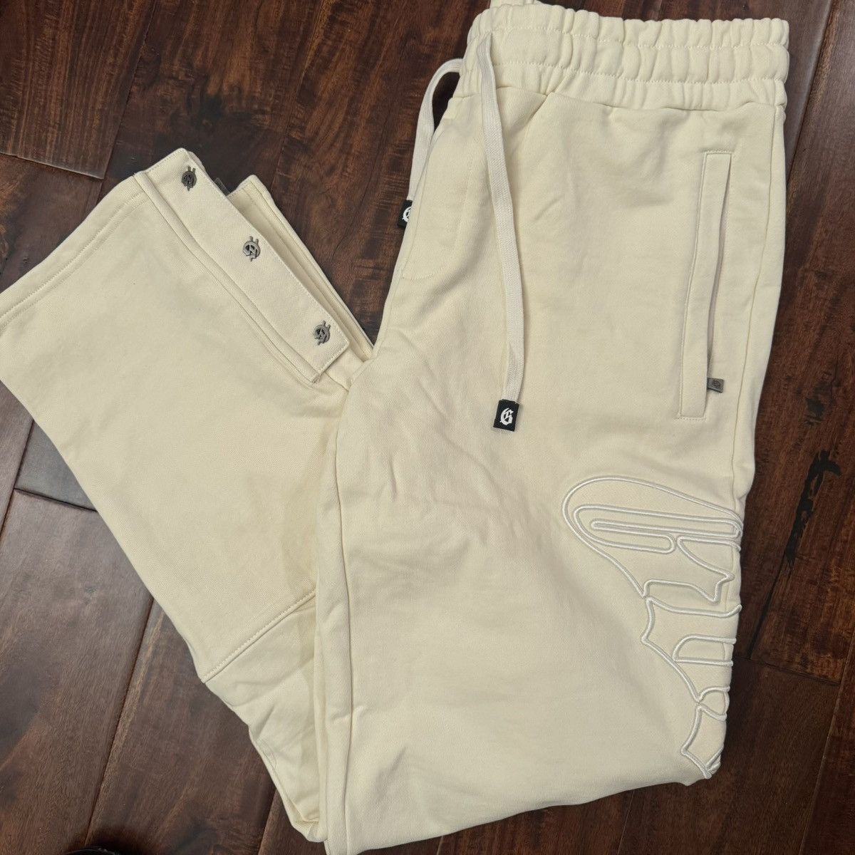 Godspeed Godspeed OG Logo Sweatpants Double Bone Size US 36 / EU 52 - 1 Thumbnail