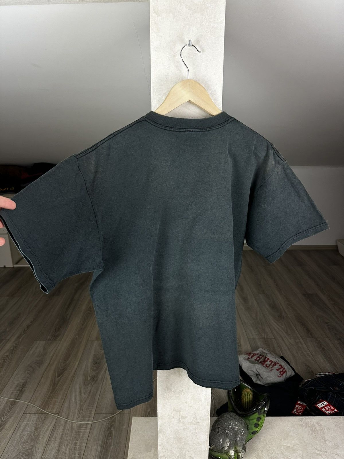 Ccm Crazy VTG Y2k New Jersey USA Faded Thrashed Tee Size US L / EU 52-54 / 3 - 7 Thumbnail