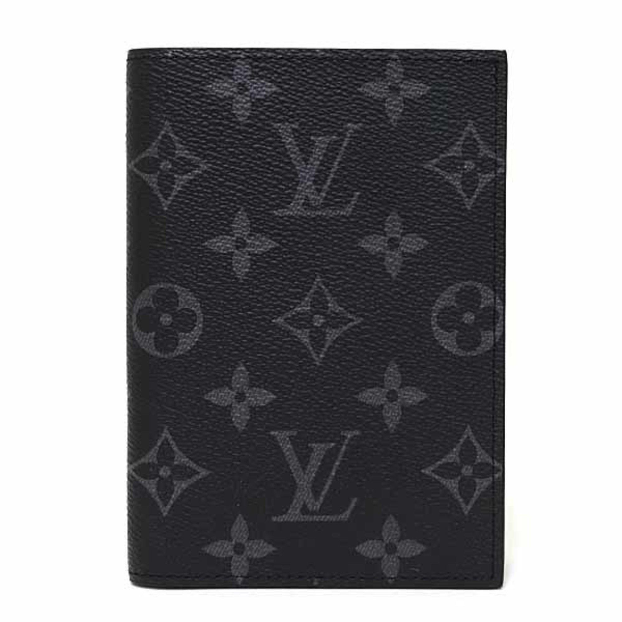 Louis Vuitton Louis Vuitton Couverture Passport Cover NM Monogram Eclipse M64501 Black, Unused Size ONE SIZE - 1 Thumbnail