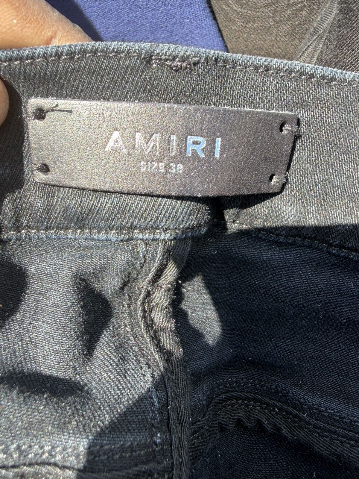 Amiri AMIRI Leopard Thrasher Skinny Jeans Size US 38 / EU 54 - 4 Thumbnail