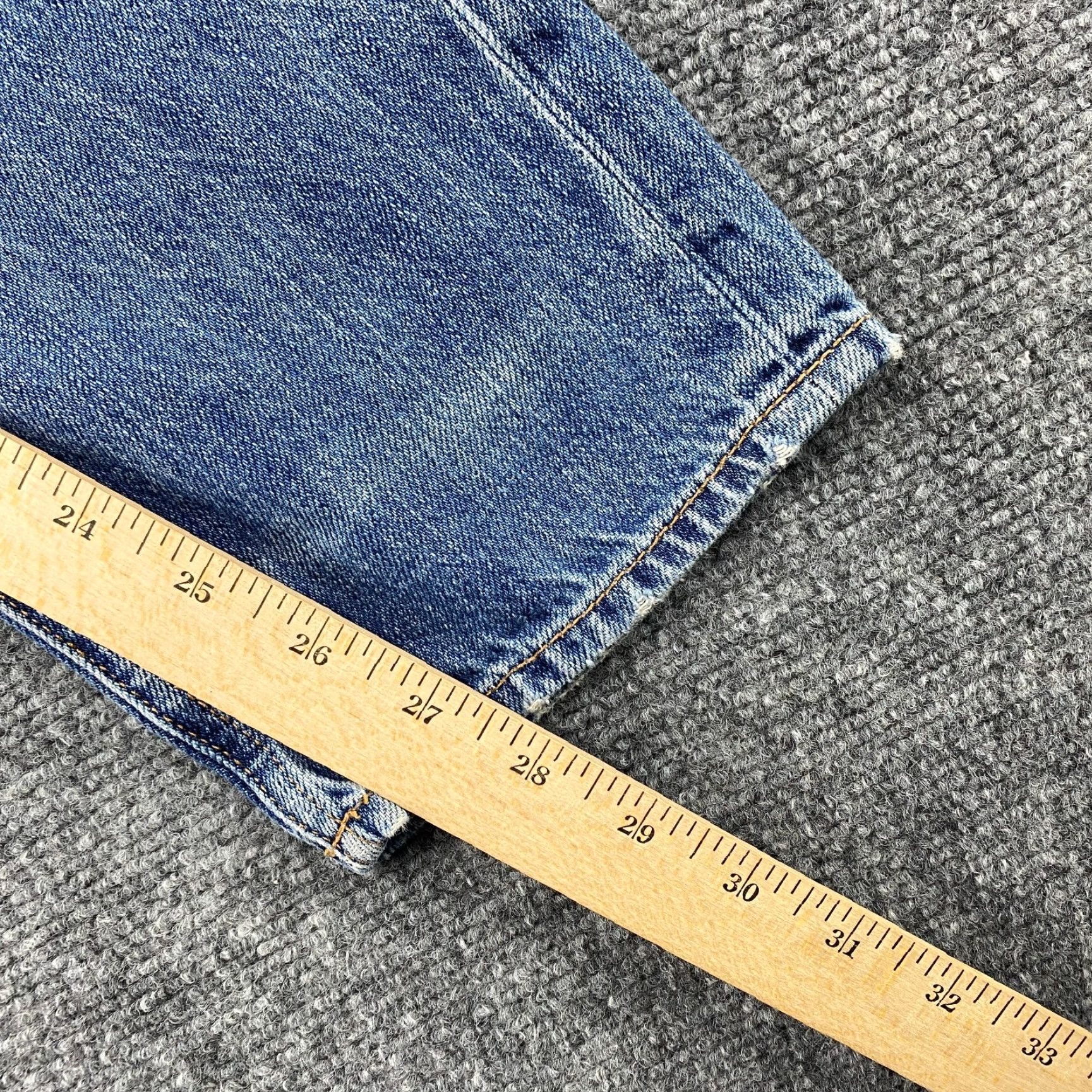 Rag & Bone Rag & Bone Boyfriend Jeans Womens 25 Blue Distressed Denim Regular Rise 5-Pocket Modern Classic Jeans Womens Size 42" / US 20 - 7 Thumbnail