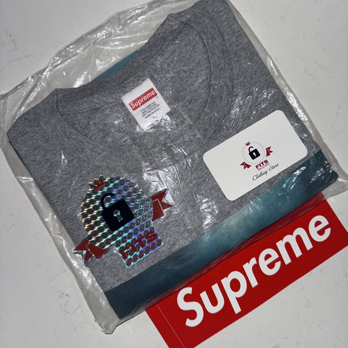 Supreme Supreme Candle F tee XL Grey Size US XL / EU 56 / 4 - 1 Thumbnail