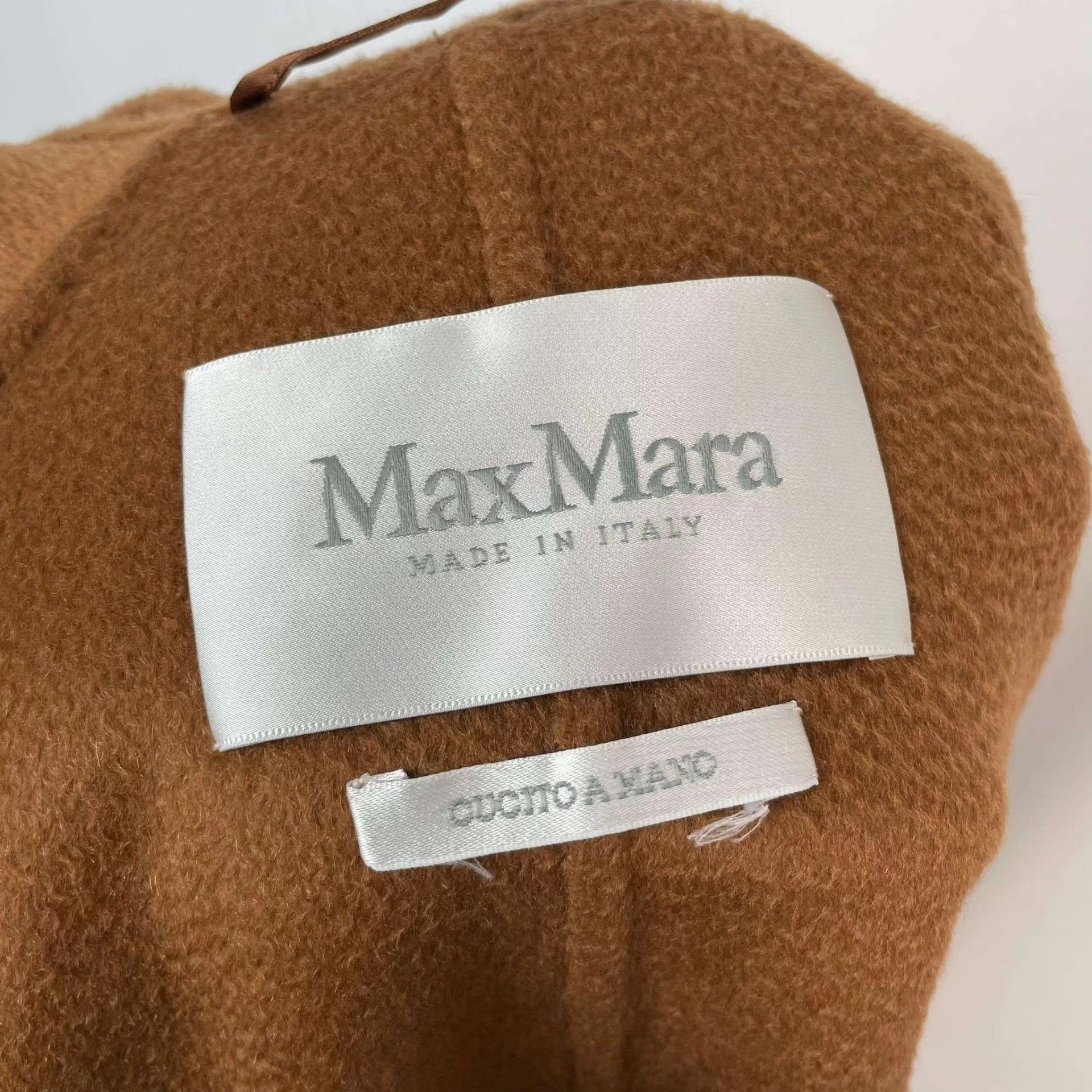 Max Mara MAXMARA cashmere coat camel 34 labbro Size XS / US 0-2 / IT 36-38 - 3 Thumbnail