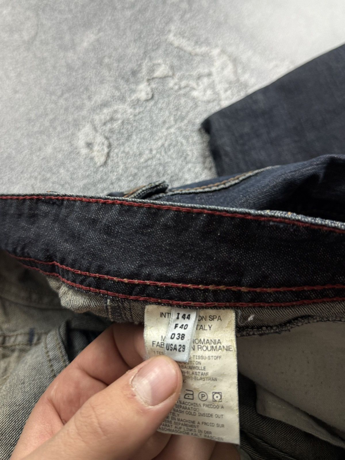 Marithe + Francois Girbaud Marithe Francois Girbaud VNTG Button Hem Grunge Biker Jeans Size 30" / US 8 / IT 44 - 14 Thumbnail