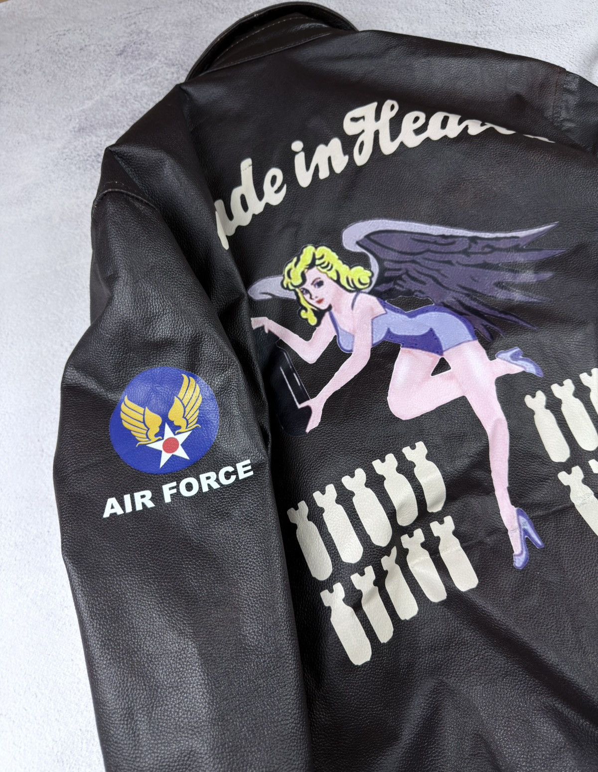 Vintage Chris Redfield Resident Evil Jacket A2 Flight Brown Bomber Size US XXL / EU 58 / 5 - 11 Thumbnail
