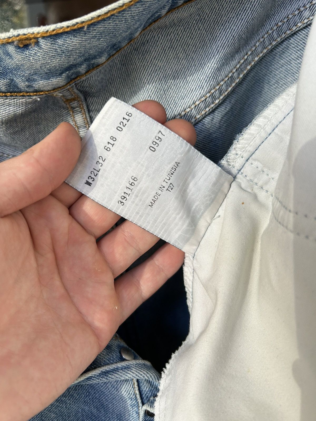 Levi's × Vintage Vintage Levis Orange Tab Made in Tunisia jeans mens 32/32 Size US 32 / EU 48 - 5 Thumbnail