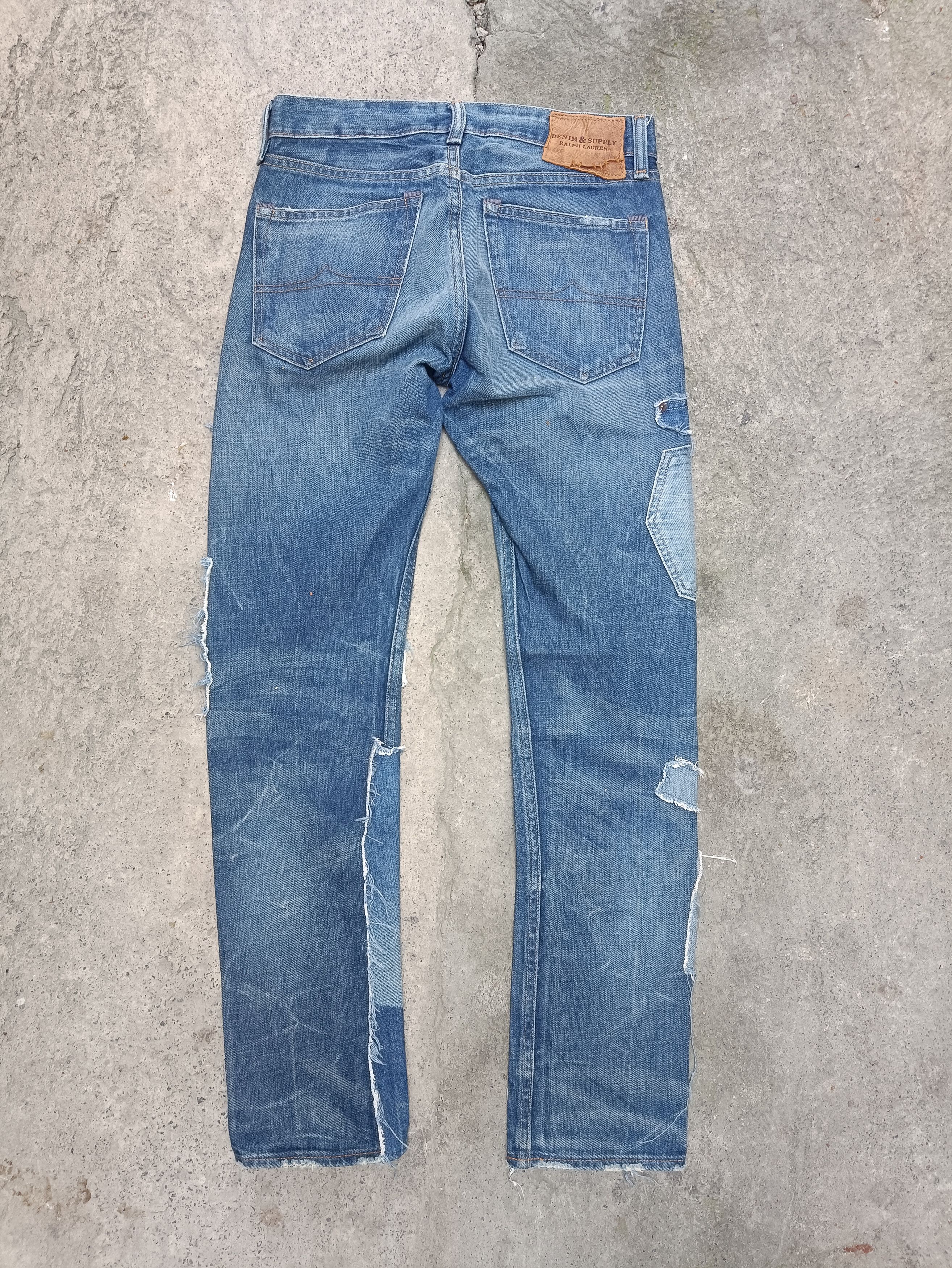 Denim & Supply Ralph Lauren × Polo Ralph Lauren Polo rrl denim suply Ralph Lauren patchwork Size US 29 - 4 Thumbnail