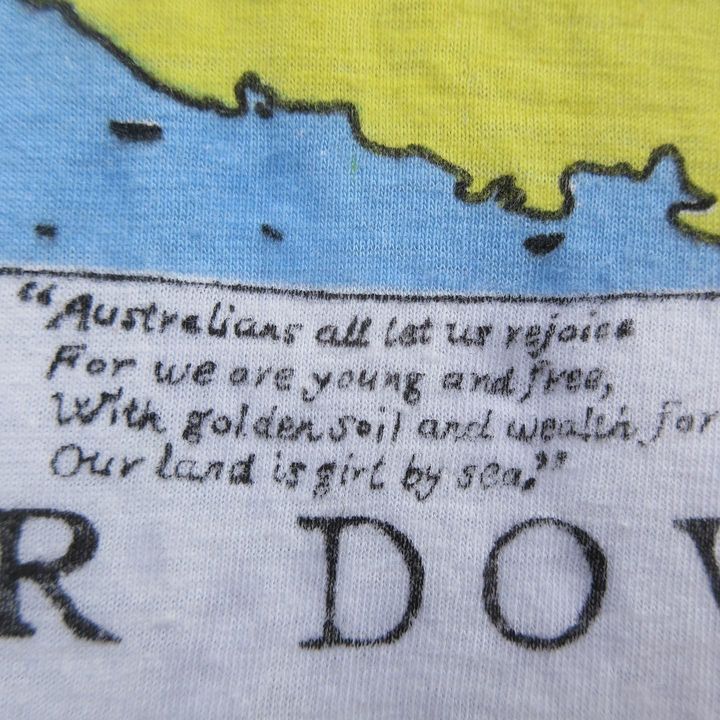 Vintage Vintage Tee Australia 80s Tshirts Australia Single Stitched Size US M / EU 48-50 / 2 - 7 Thumbnail