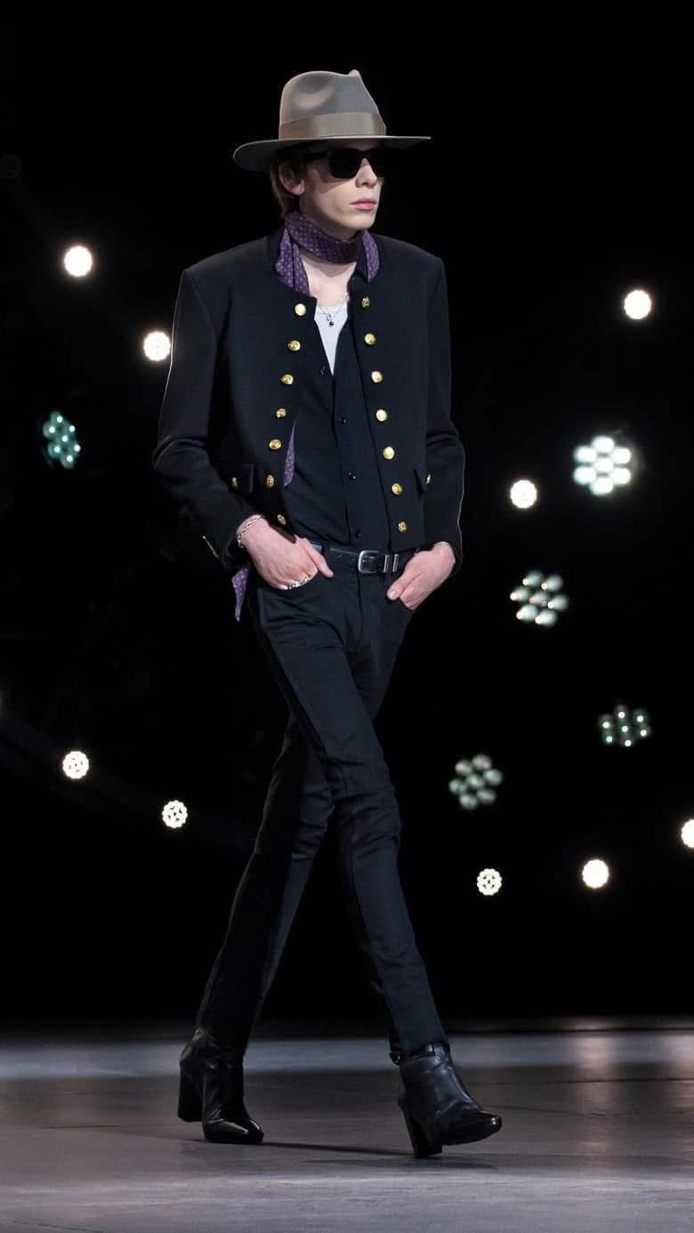 Celine CELINE FW23 Black Wool Chasseur Jacket – Runway Look 40 Size US L / EU 52-54 / 3 - 4 Thumbnail