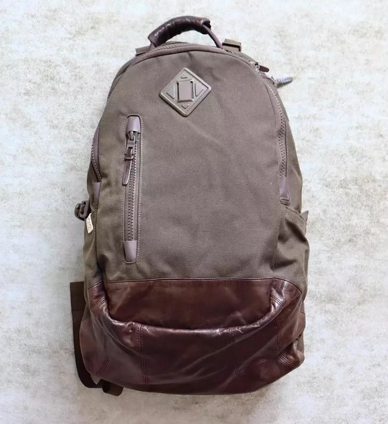Visvim Visvim Cordura 20l Leather Backpack Size ONE SIZE - 1 Thumbnail