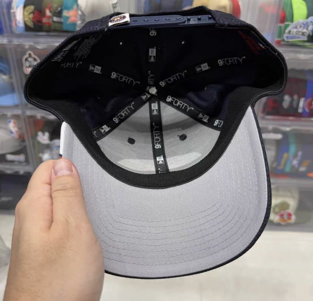 New Era New Era MLB Houston Astros Curved Brim Baseball Cap J32 Size ONE SIZE - 4 Thumbnail