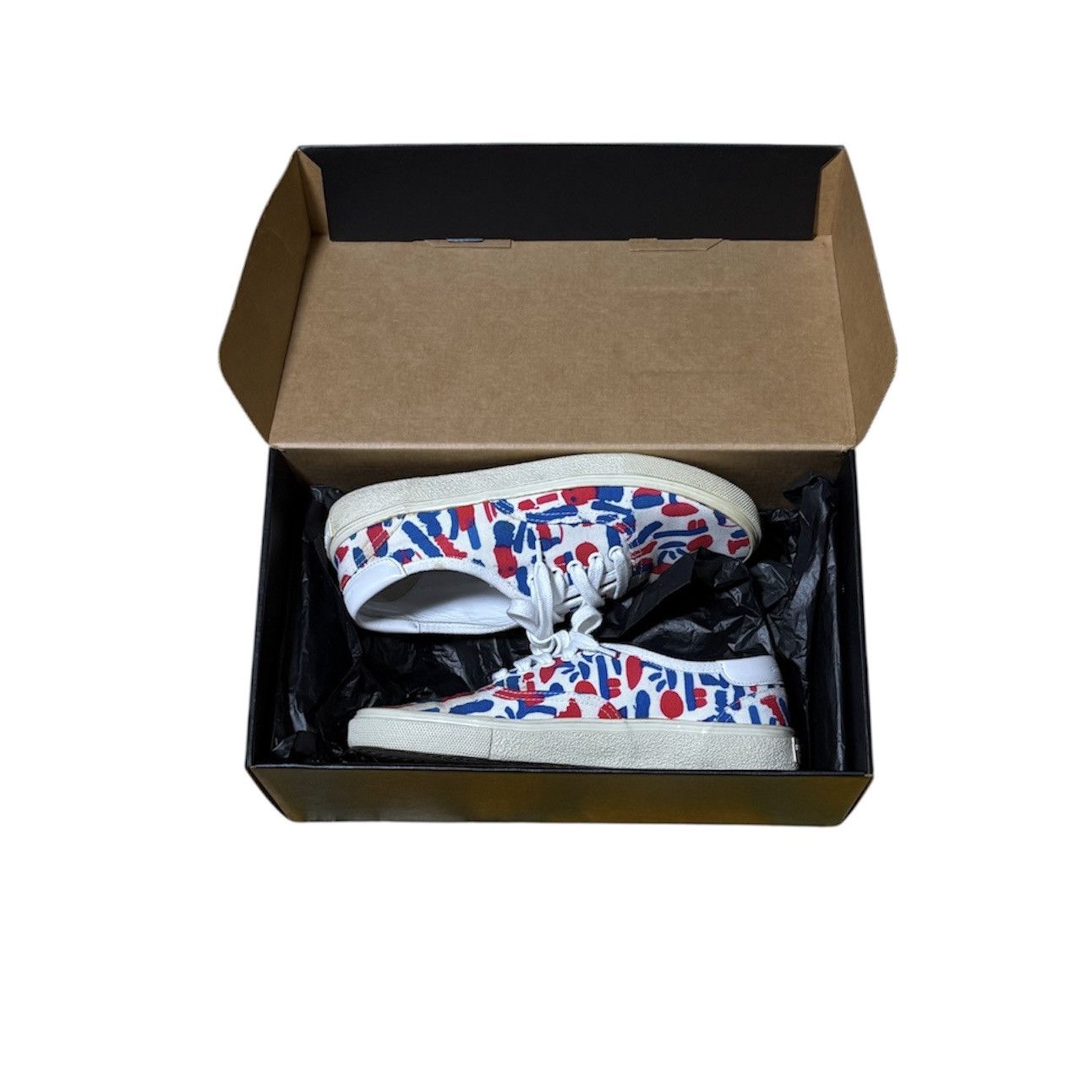 Hedi Slimane SS14 SAINT LAURENT PARIS MATTO CONNOR PRINTED CANVAS SNEAKER Size US 7 / EU 40 - 3 Thumbnail