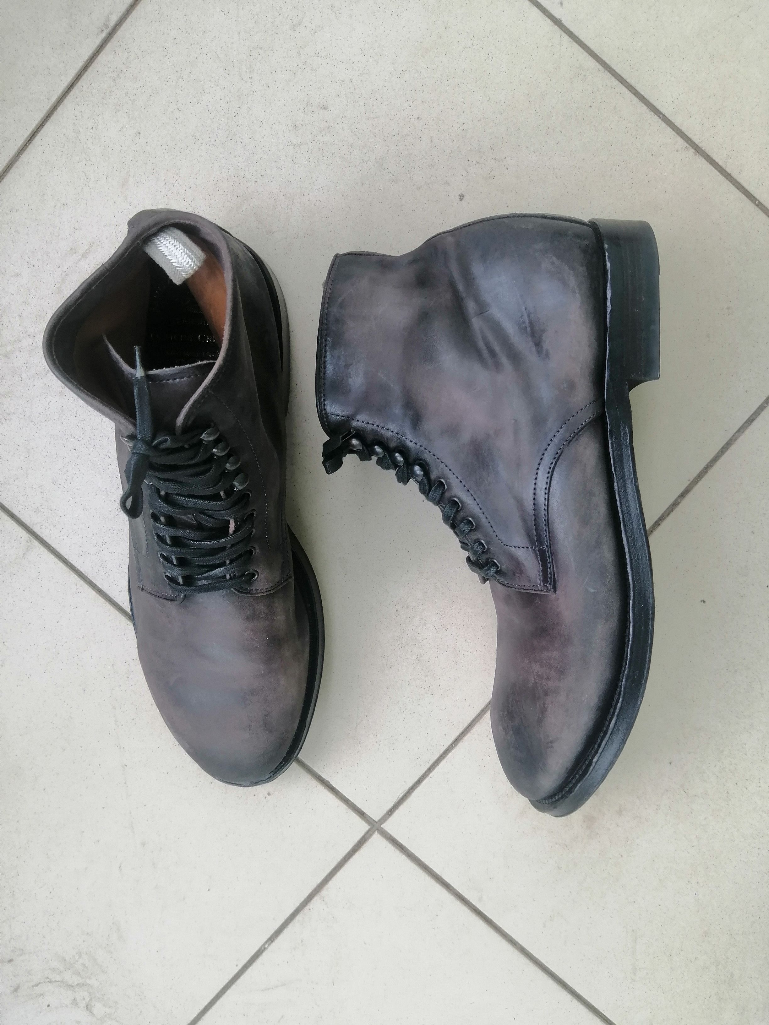 Officine Creative Officine Creative Burnished Leather Lace-Up Boots Size US 8 / EU 41 - 3 Thumbnail