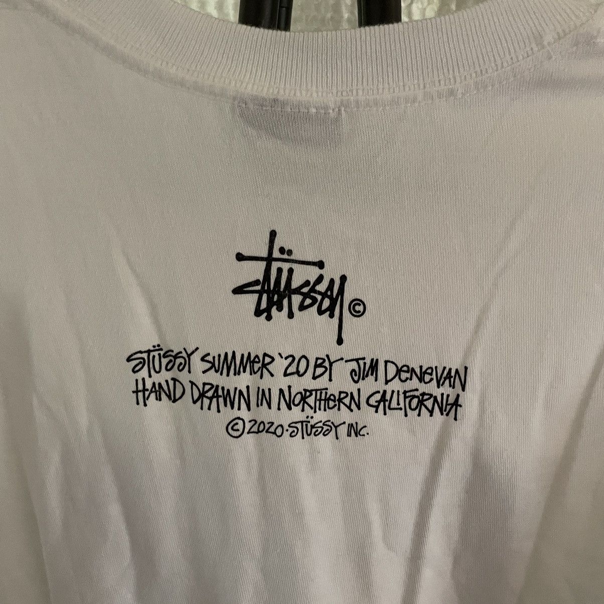 Stussy JIM DENEVAN HERE TODAY GONE TOMORROW T SHIRT Size US M / EU 48-50 / 2 - 4 Thumbnail