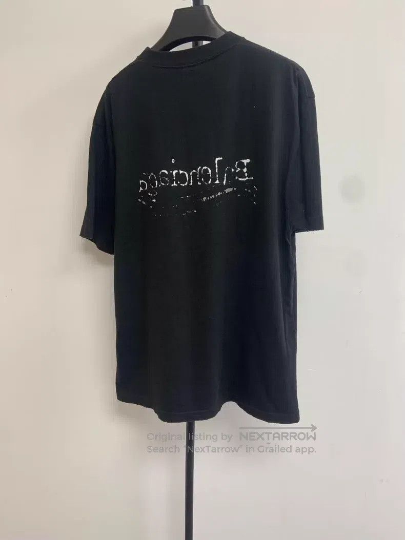 Balenciaga Balenciaga Letter Printed Crew Neck Short Sleeve T-Shirt B Size US XXS / EU 40 - 2 Thumbnail