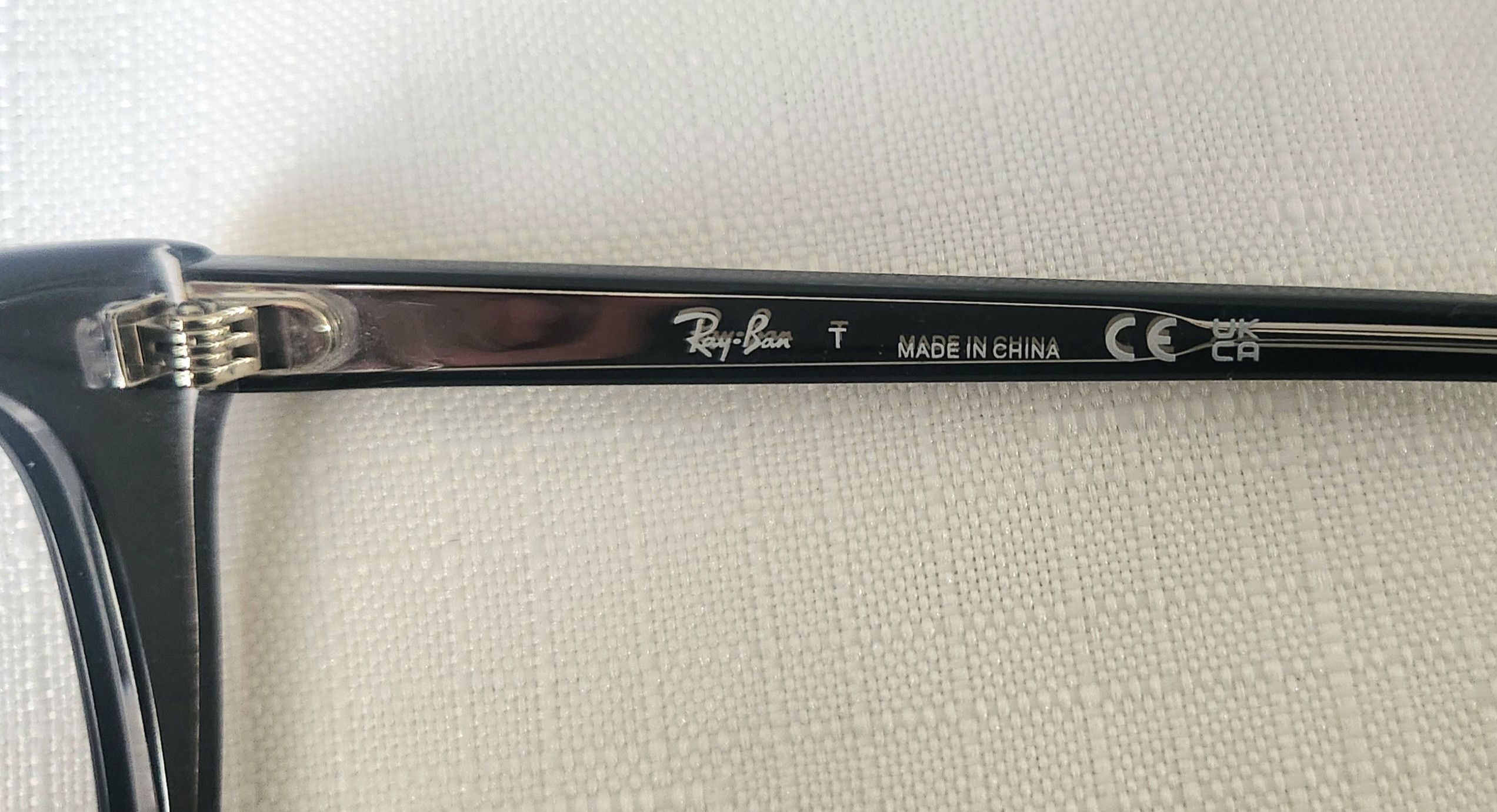 RayBan Ray Ban Eyeglasses RB 5433 2034 52-19-140 Frames Only Black Size ONE SIZE - 9 Thumbnail