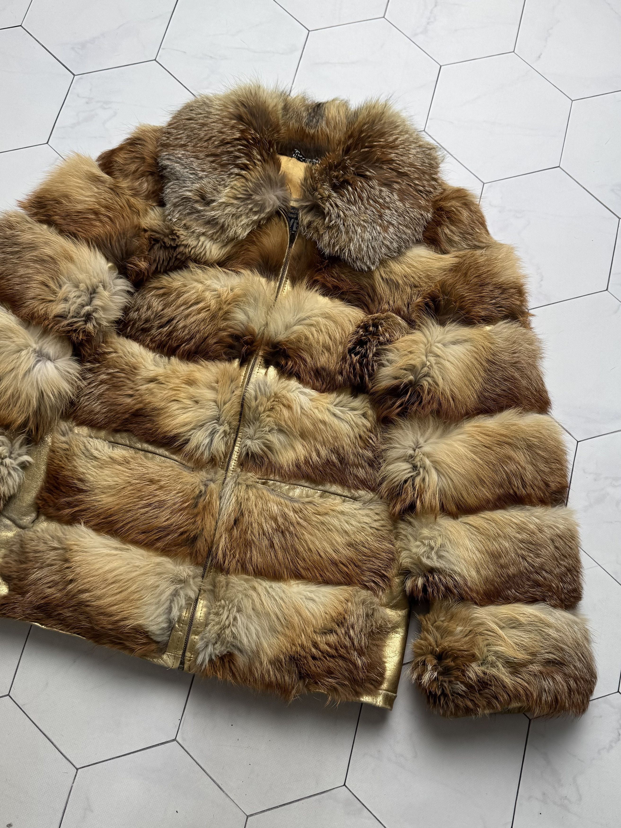 Japanese Brand Vintage Real Fur Hybrid Jacket E2D15 Size XS / US 0-2 / IT 36-38 - 3 Thumbnail
