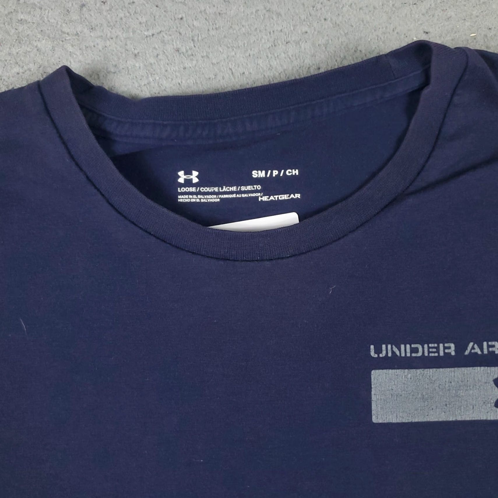 Under Armour Under Armour T-Shirt Mens Small Blue Casual Short Sleeve Graphic Sports Size US S / EU 44-46 / 1 - 2 Thumbnail