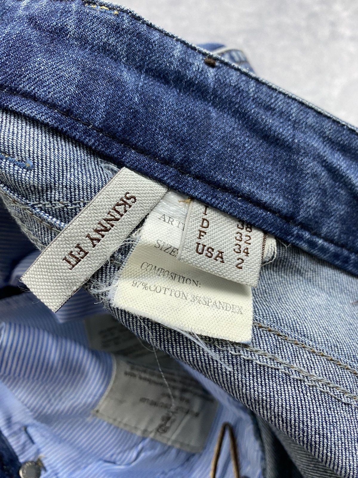 Brunello Cucinelli Brunello Cucinelli Skinny Fit Jeans Size 26" / US 2 / IT 38 - 14 Thumbnail