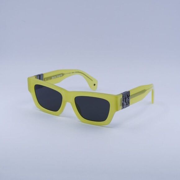 Palm Angels Palm Angels PERI10J MAGNOLIA 1807 Sunglasses Yellow Frame Size ONE SIZE - 1 Thumbnail