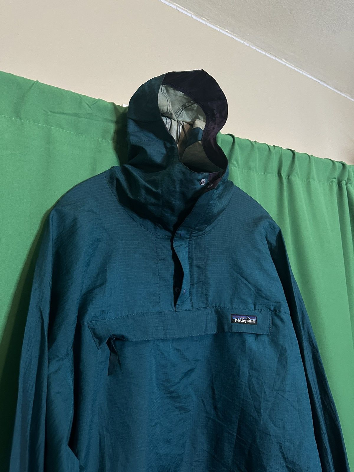 Patagonia × Vintage Hooded packable ripstop vintage parka jacket Size US L / EU 52-54 / 3 - 2 Thumbnail