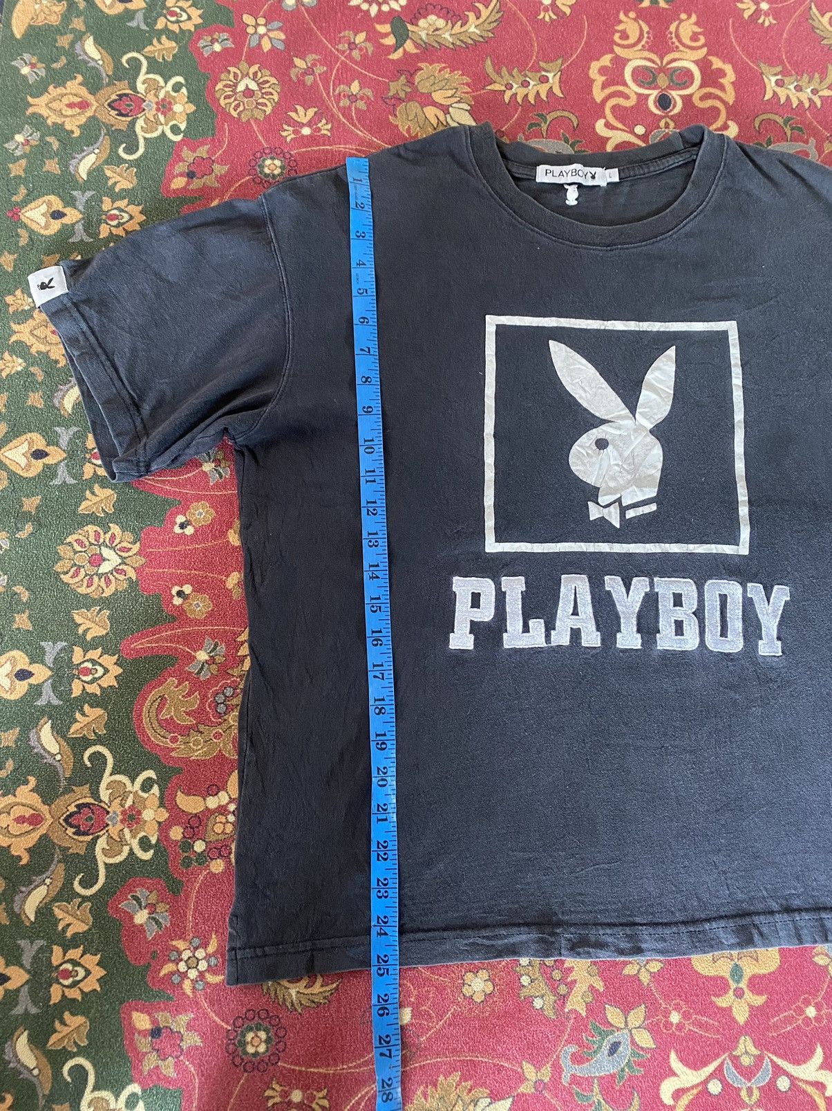 Playboy Vintage Playboy Big Logo T Shirt Size XL Size US XL / EU 56 / 4 - 11 Thumbnail