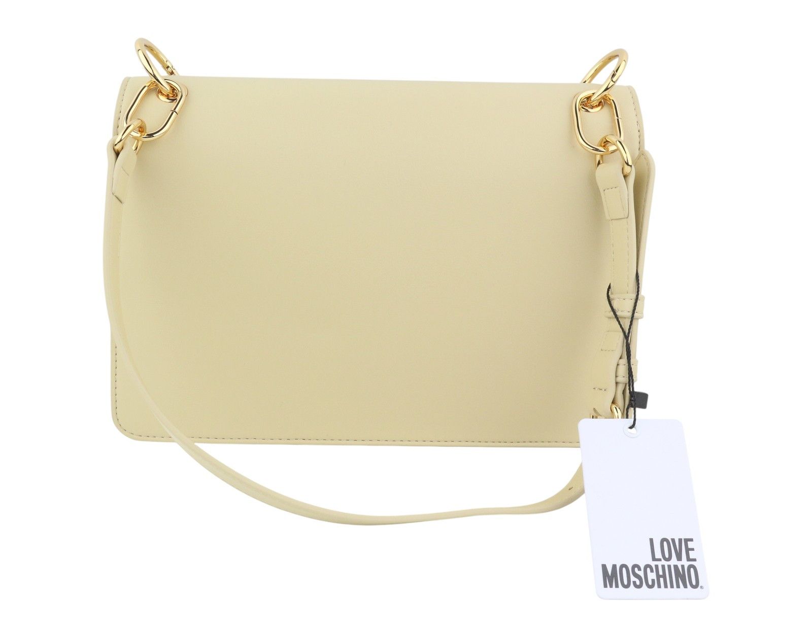 Love Moschino BORSA PU SOUL OS Beige Gold Tone Crossbody 87743 Size ONE SIZE - 4 Thumbnail