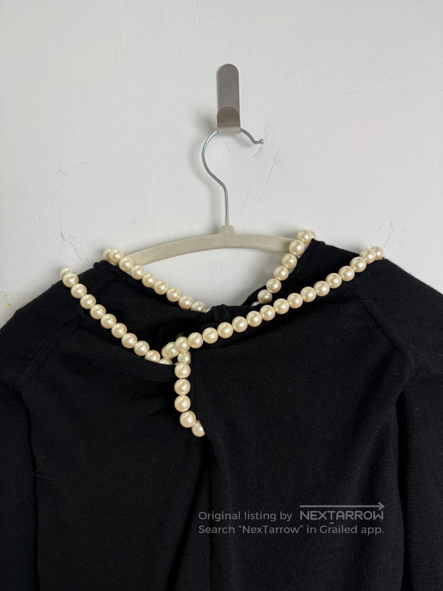 Junya Watanabe Junya Watanabe 03AW Double Knit Wool Pearl Sweater. Size US M / EU 48-50 / 2 - 5 Thumbnail