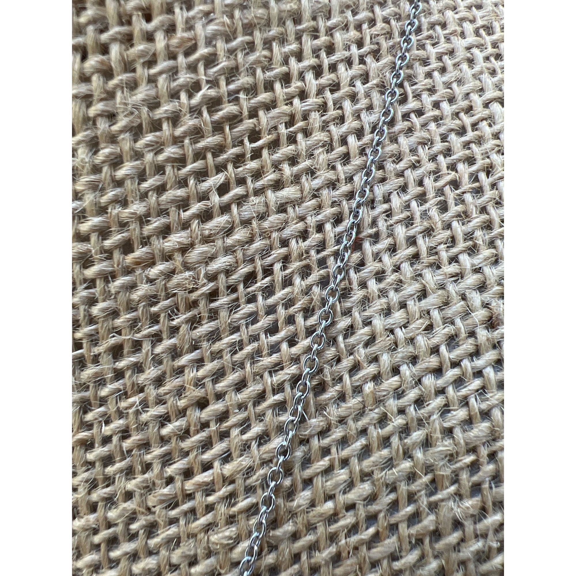 Other Dichoric Glass Pendant Necklace Geometric Design Rectangle A Size ONE SIZE - 3 Thumbnail