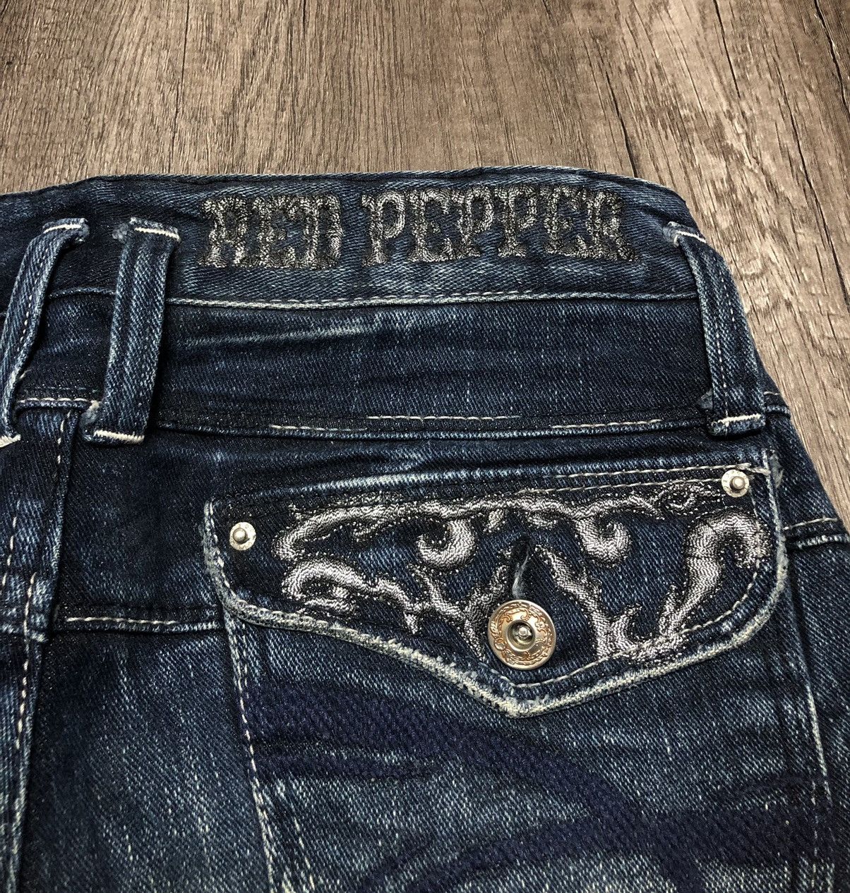 Designer × Japanese Brand Vintage Red Pepper Jeans Gold Label Japanes Brand Size 30" / US 8 / IT 44 - 25 Thumbnail
