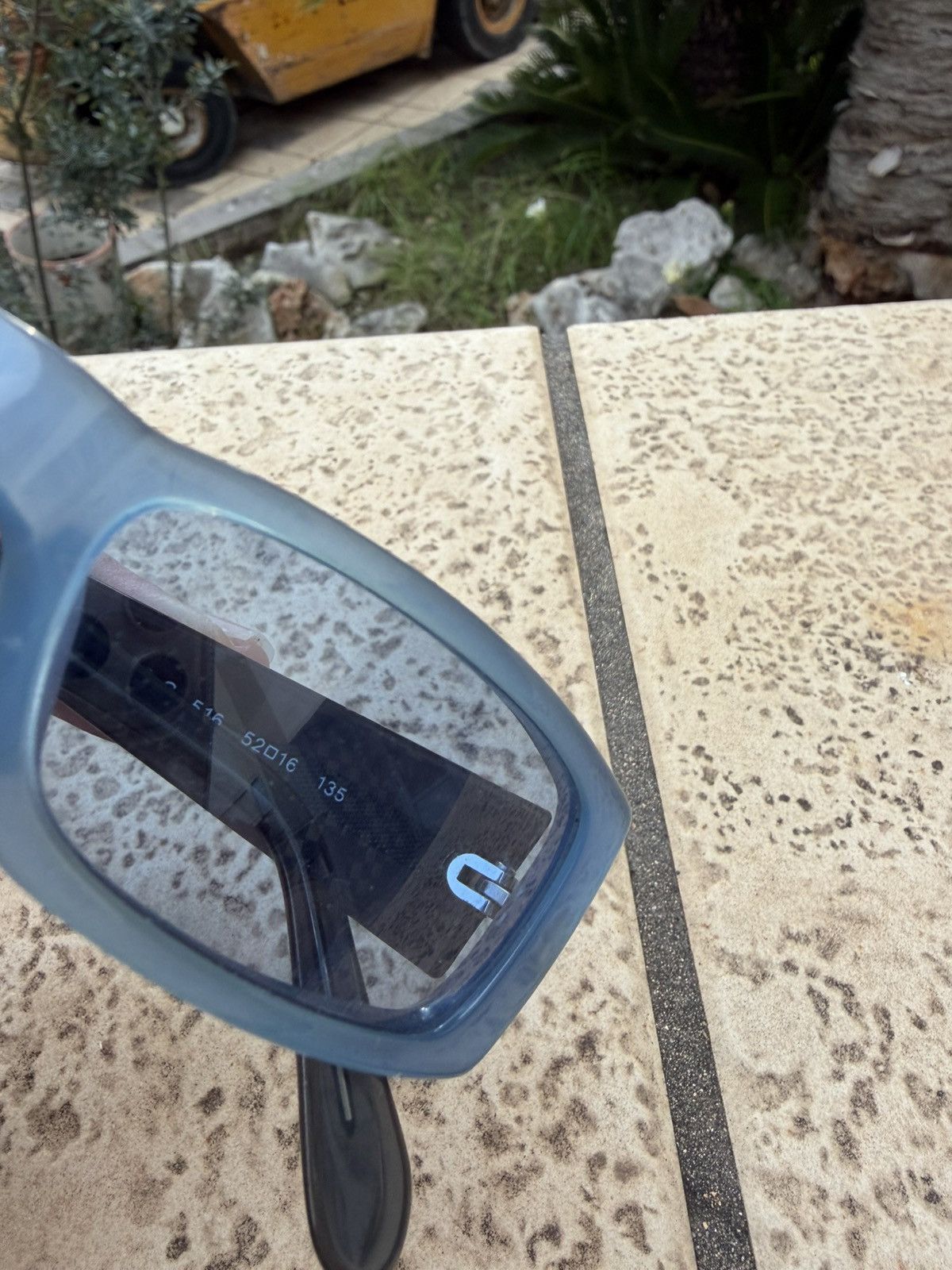 Emporio Armani Emperio Armani Sunglasses Blue 637 S Size ONE SIZE - 7 Thumbnail