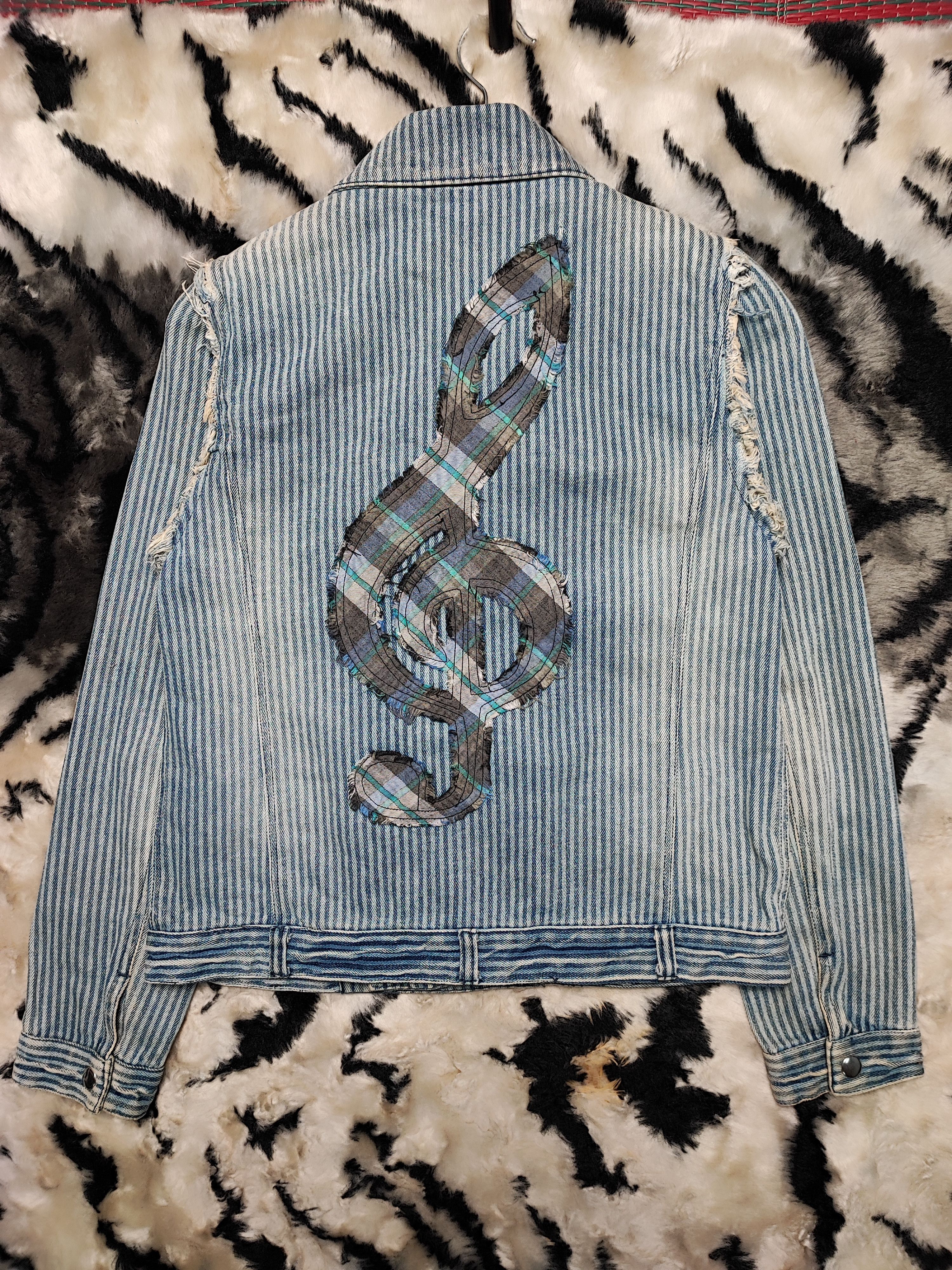 Seditionaries Punk Denim Jacket by Candy Stripper Size US S / EU 44-46 / 1 - 10 Thumbnail