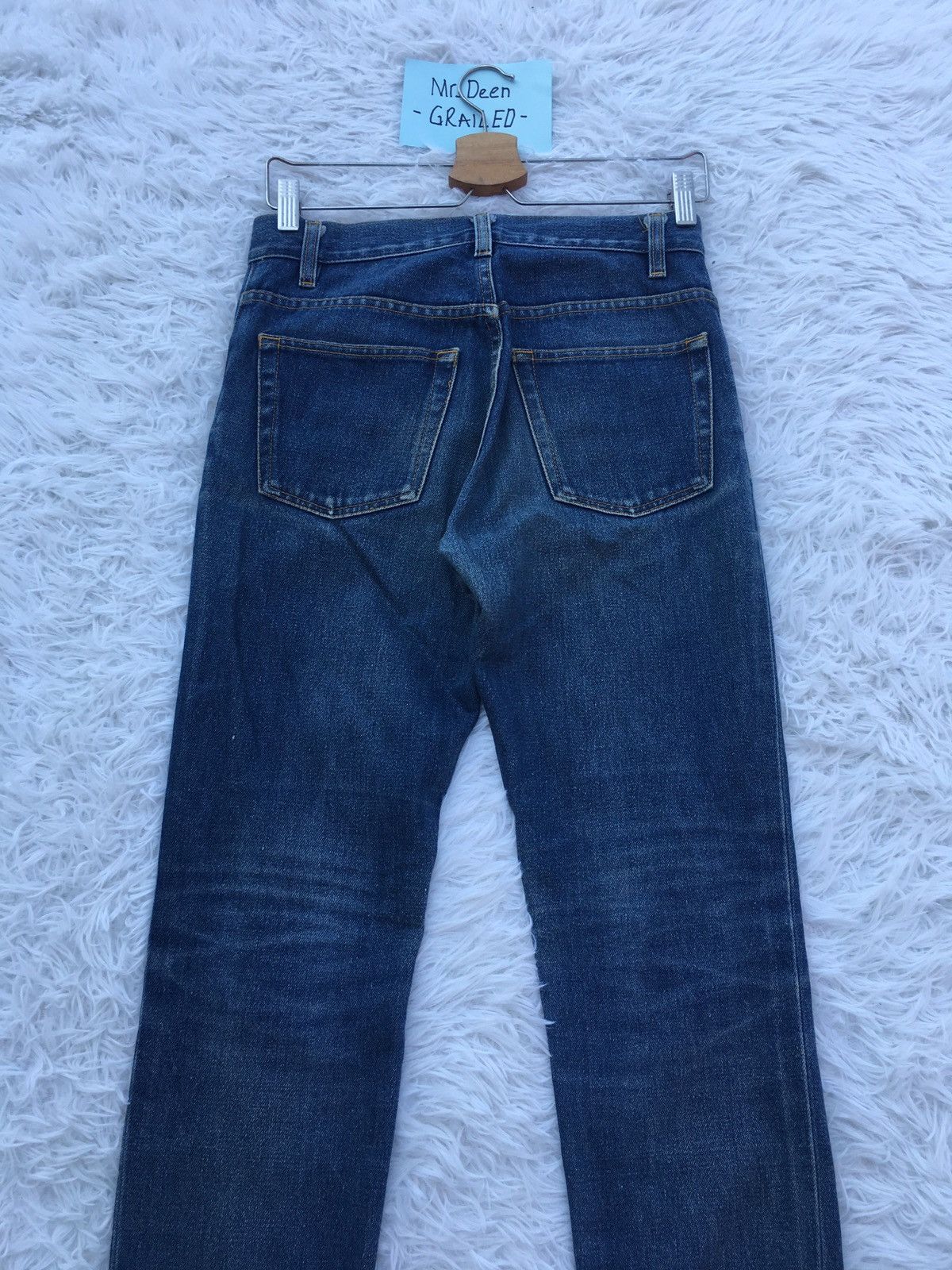Helmut Lang Rare Vintage Helmut Lang Produced 1996 Straight Cut Denim Size US 30 / EU 46 - 24 Thumbnail