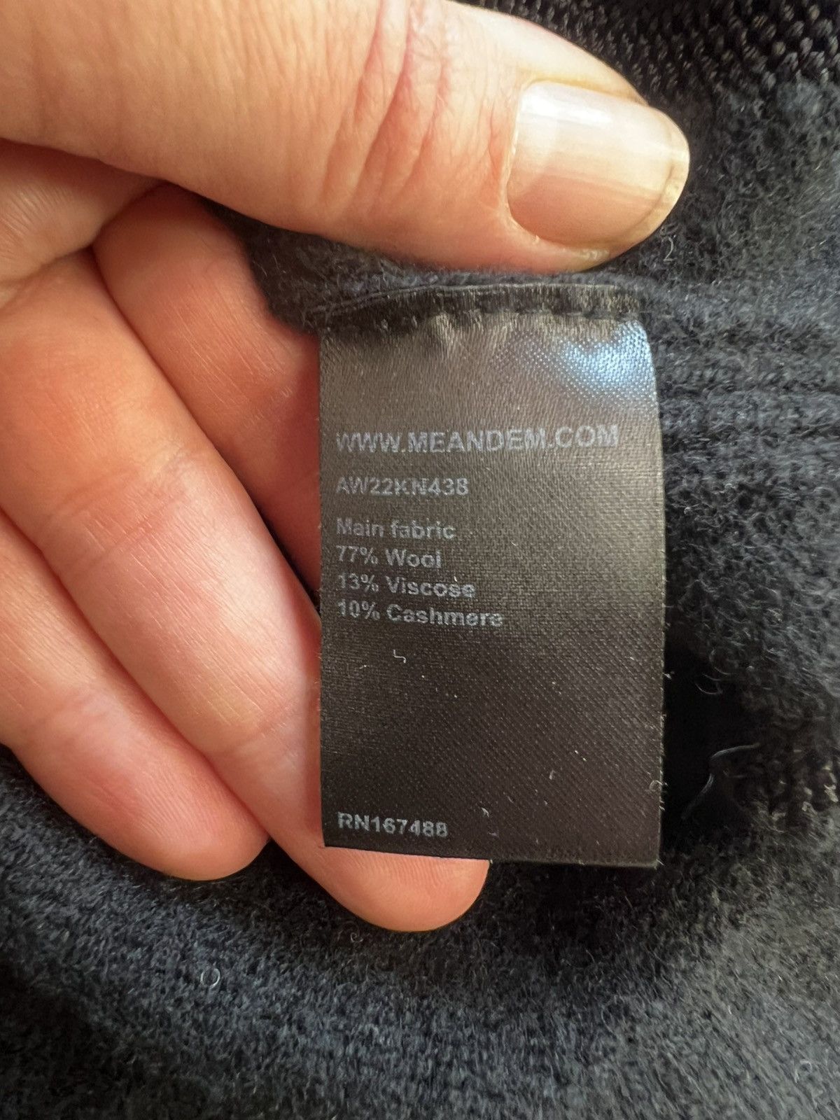 ME+EM ME+EM Wool Cashmere Sleeveless Knit Vest Black Size S Size S / US 4 / IT 40 - 7 Thumbnail