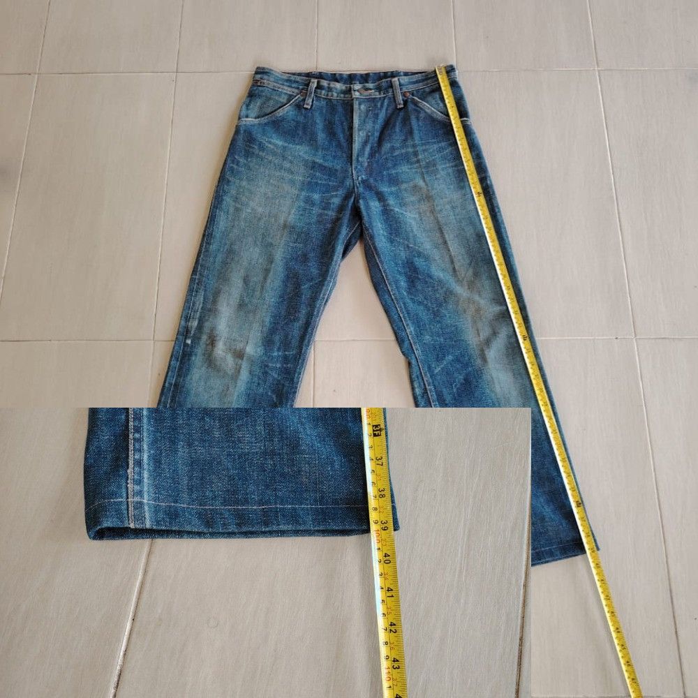 Wrangler Vintage Wrangler Blue Bell Selvedge Blue Denim Jeans M1112 Size US 33 - 16 Thumbnail